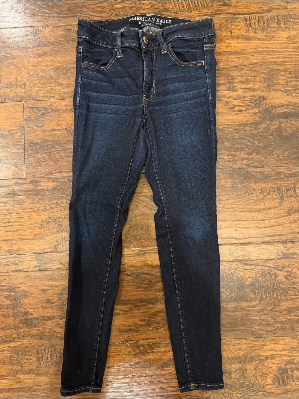 American Eagle Outfitters Indigo Womens Jeggings Size 6 Short